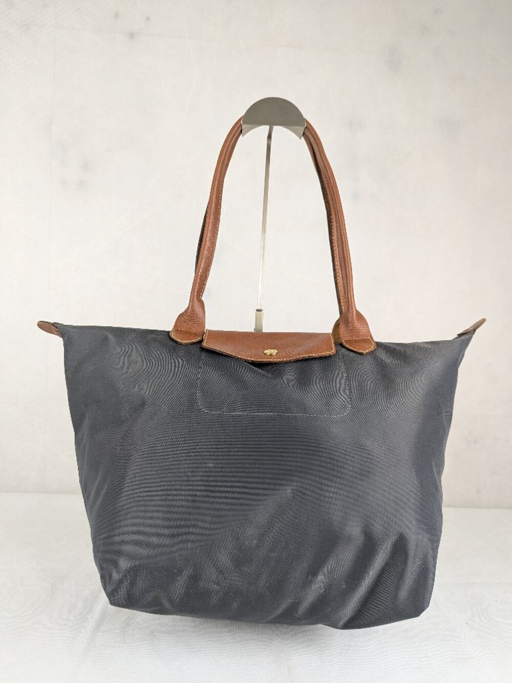 Longchamp Designer Nylon Tote Bag Grey | Le Pliage Classic Everyday Bag